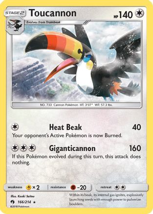 Toucannon 166/214 - Lost Thunder