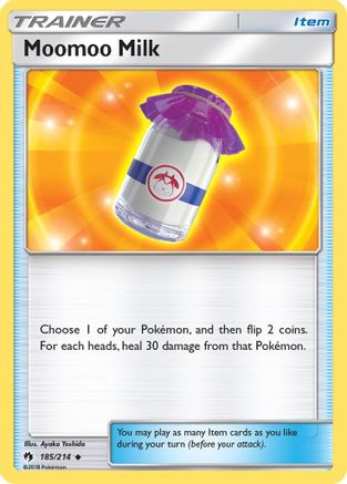 Moomoo Milk 185/214 - SM  Lost Thunder