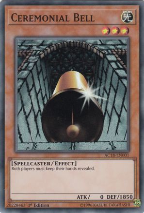 Ceremonial Bell (AC18-EN001) - Advent Calendar 2018 1st Edition