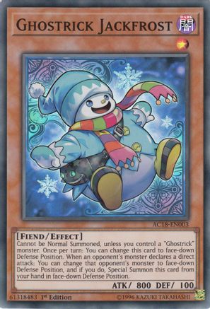 Ghostrick Jackfrost (AC18-EN003) - Advent Calendar 2018 1st Edition