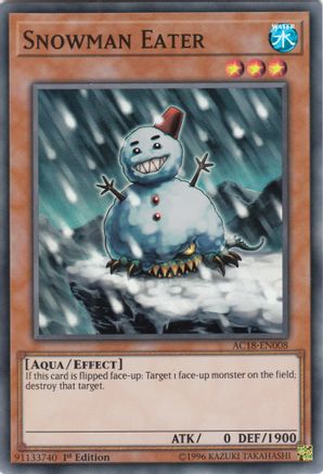 Snowman Eater (AC18-EN008) - Advent Calendar 2018 1st Edition