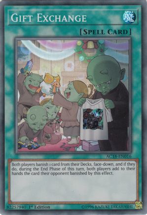 Gift Exchange (AC18-EN016) - Advent Calendar 2018 1st Edition
