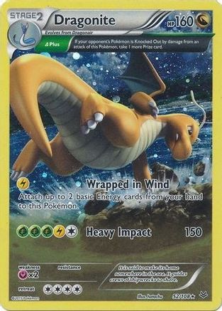 Dragonite (Cosmo Holo) 52 - Miscellaneous Cards & Products Holofoil