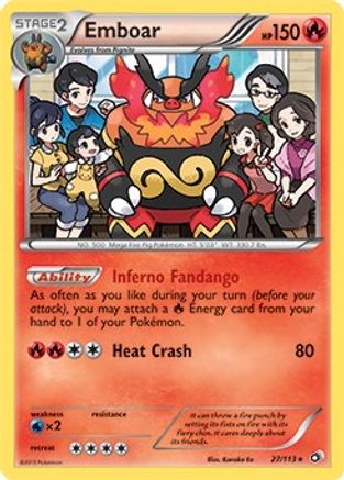 Emboar - 27/113 (Legendary Treasures) 27 - Deck Exclusives