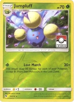 Jumpluff - 14/214 (Pokemon League) 14 - League & Championship Cards Reverse Holofoil