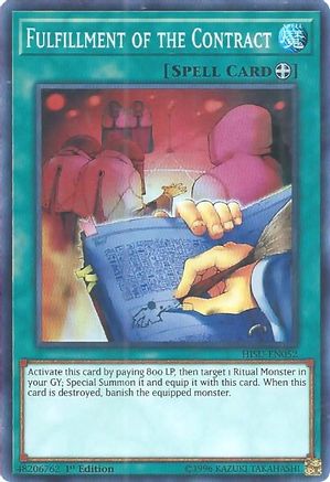 Fulfillment of the Contract (HISU-EN052) - Hidden Summoners 1st Edition