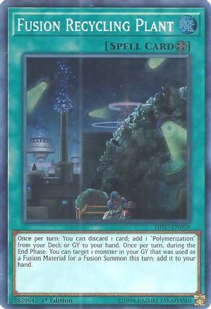 Fusion Recycling Plant (HISU-EN058) - Hidden Summoners 1st Edition