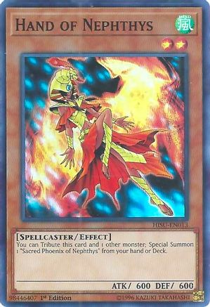 Hand of Nephthys (HISU-EN013) - Hidden Summoners 1st Edition