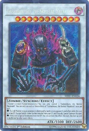 Gashadokuro, the Skeletal Mayakashi (HISU-EN036) - Hidden Summoners 1st Edition