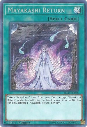 Mayakashi Return (HISU-EN038) - Hidden Summoners 1st Edition