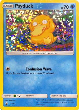 Psyduck 2/12 - McDonalds Collection 2018 Holofoil