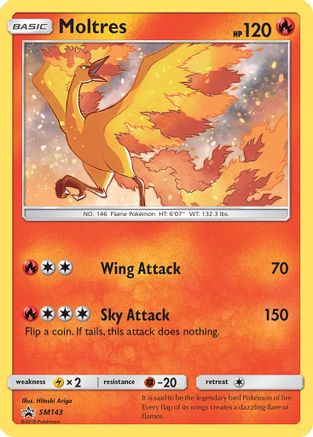 Moltres - SM143 SM143/248 - SM Promos Holofoil