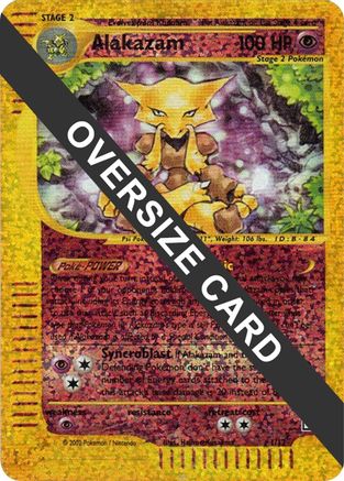 Alakazam (Box Topper) - 1/12 - Jumbo Cards Reverse Holofoil
