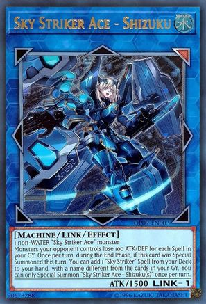 Sky Striker Ace - Shizuku (UTR) (OP09-EN003) - OTS Tournament Pack 9 Unlimited