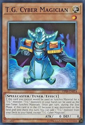 T.G. Cyber Magician (OP09-EN014) - OTS Tournament Pack 9 Unlimited