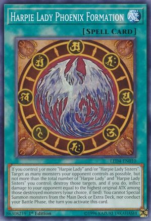 Harpie Lady Phoenix Formation (LED4-EN010) - Legendary Duelists: Sisters of the Rose 1st Edition