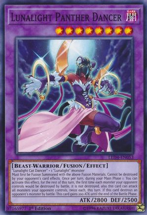 Lunalight Panther Dancer (LED4-EN053) - Legendary Duelists: Sisters of the Rose 1st Edition