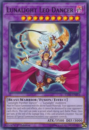 Lunalight Leo Dancer (LED4-EN054) - Legendary Duelists: Sisters of the Rose 1st Edition