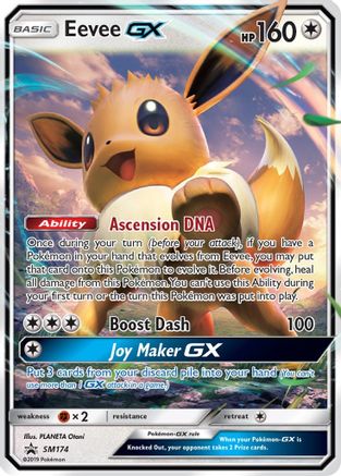 Eevee-GX SM174/248 - SM Black Star Promos Holofoil