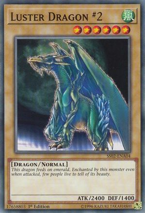 Luster Dragon #2 (SS02-ENA04) - Speed Duel Decks: Duelists of Tomorrow 1st Edition