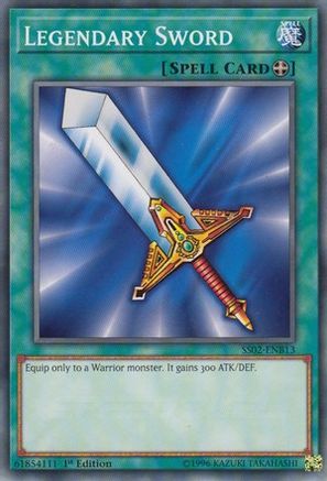 Legendary Sword (SS02-ENB13) - Speed Duel Decks: Duelists of Tomorrow 1st Edition