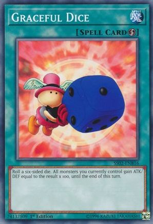 Graceful Dice (SS02-ENB16) - Speed Duel Decks: Duelists of Tomorrow 1st Edition
