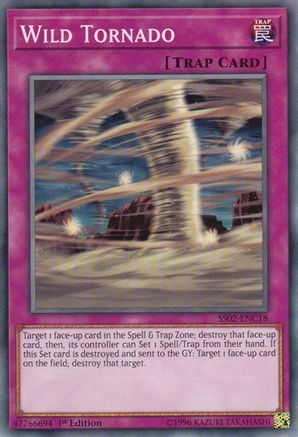 Wild Tornado (SS02-ENC18) - Speed Duel Decks: Duelists of Tomorrow 1st Edition