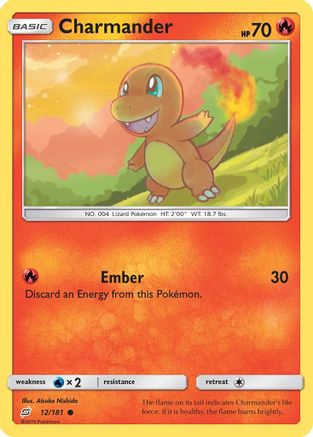Charmander (12) 12/181 - SM  Team Up