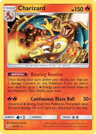 Charizard 14/181 - Team Up