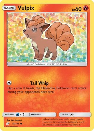 Vulpix 15/181 - Team Up Reverse Holofoil