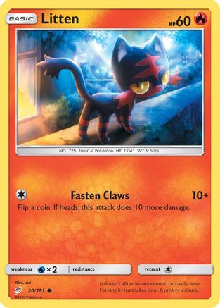 Litten 20/181 - Team Up