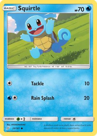 Squirtle 23/181 - Team Up