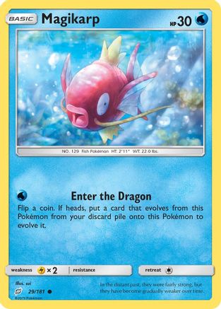 Magikarp 29/181 - SM  Team Up Reverse Holofoil