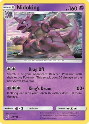 Nidoking 59/181 - Team Up