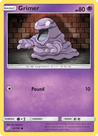 Grimer 62/181 - Team Up