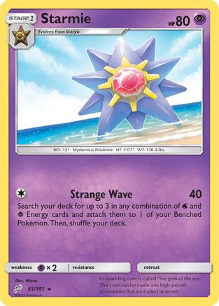 Starmie 65/181 - Team Up