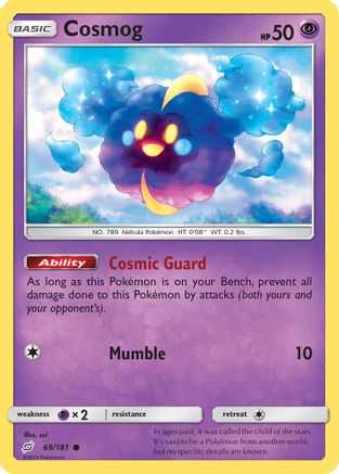 Cosmog 69/181 - SM  Team Up