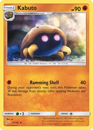 Kabuto 77/181 - Team Up Reverse Holofoil