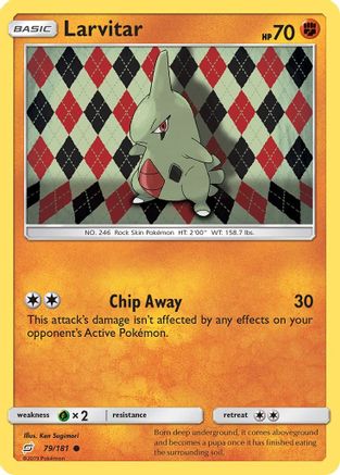 Larvitar 79/181 - SM  Team Up