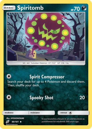 Spiritomb 89/181 - SM  Team Up