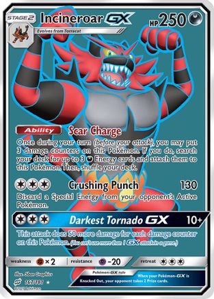 Incineroar GX 167/181 - Team Up Holofoil