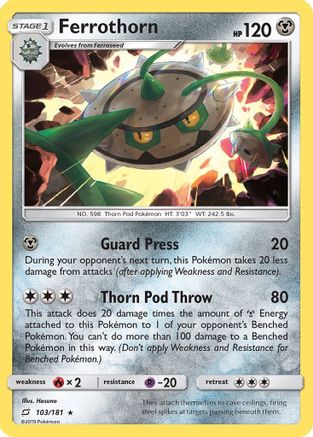 Ferrothorn 103/181 - Team Up