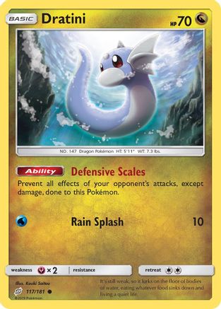 Dratini (117) 117/181 - SM  Team Up Reverse Holofoil