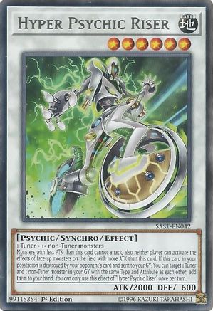 Hyper Psychic Riser (SAST-EN042) - Savage Strike 1st Edition