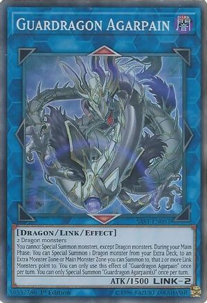 Guardragon Agarpain (SAST-EN053) - Savage Strike 1st Edition