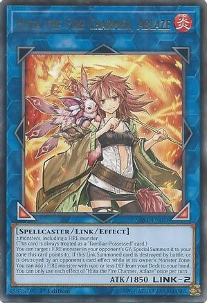 Hiita the Fire Charmer, Ablaze (SAST-EN056) - Savage Strike Unlimited