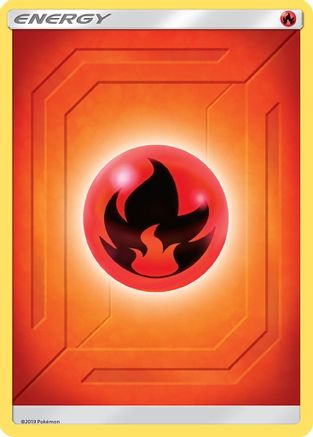 Fire Energy (2019 Unnumbered) - SM  Team Up