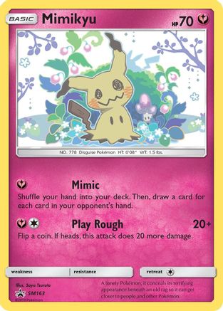 Mimikyu SM163/248 - SM Black Star Promos Holofoil