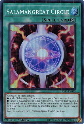 Salamangreat Circle (SDSB-EN023) - Structure Deck: Soulburner 1st Edition