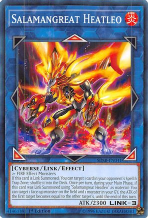 Salamangreat Heatleo (SDSB-EN041) - Structure Deck: Soulburner 1st Edition